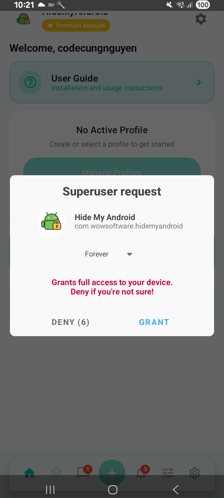 Step 5 - Dashboard, Superuser prompt, and Zygisk Next denylist fix 2