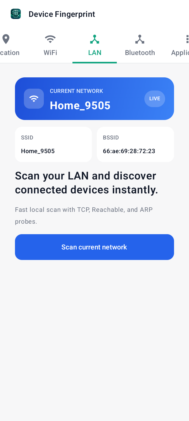 Step 9 - Verify with Device Fingerprint 3
